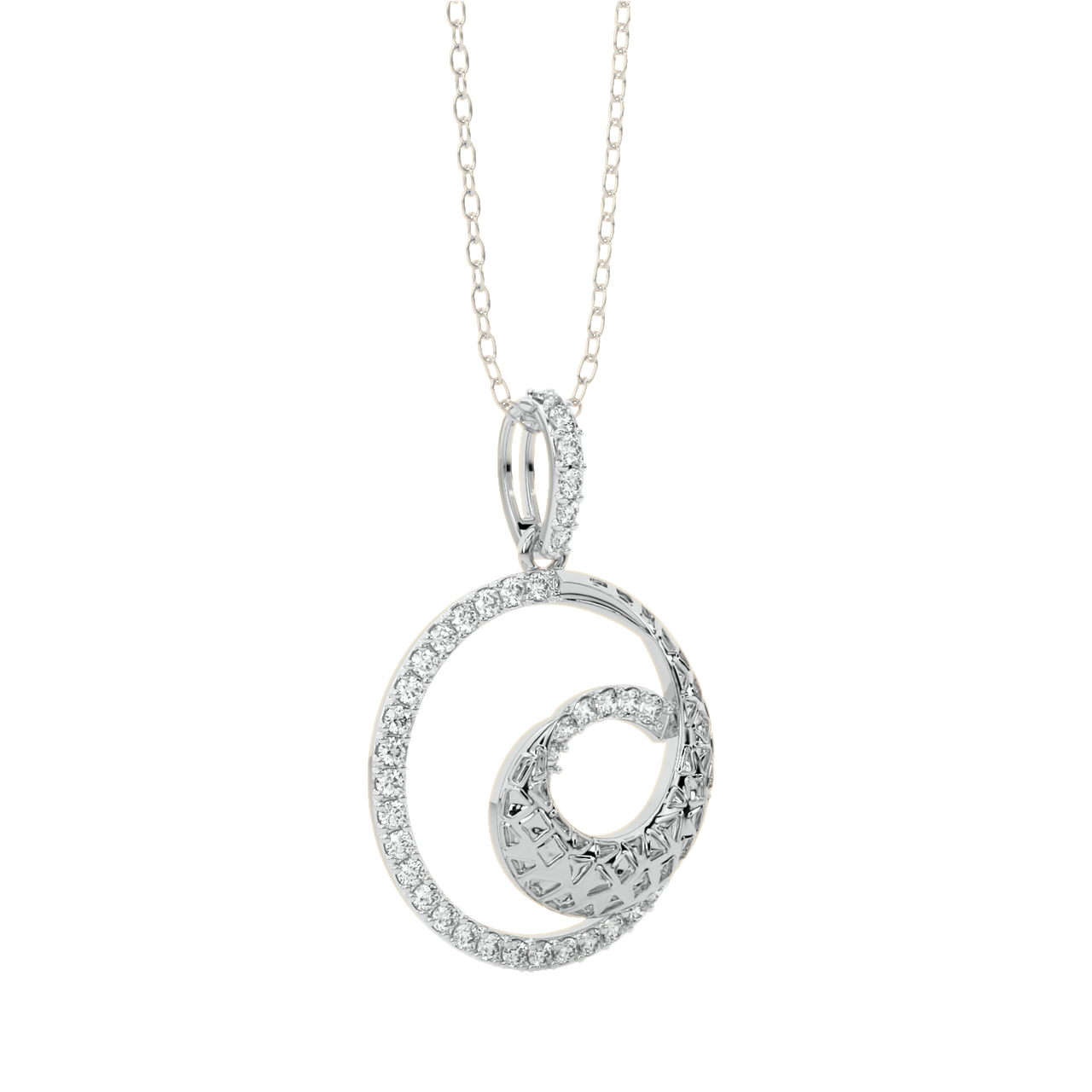 Zada Diamond Office Wear Pendant